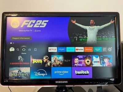 Samsung LED TV SynchMaster T22A350 MONITOR PC, USB e Pic in Pic + VARI ACCESSORI - Immagine 1 di 4