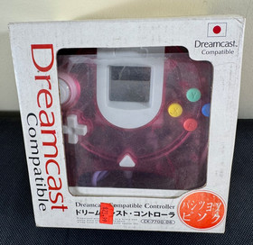 Sega Dreamcast  Compitable Pink Controller  NEVER OPENED OR OUT OF THE BOX MINT