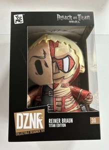 YuMe ATTACK ON TITAN  DZNR Collectible Plush REINER BRAUN Titan Edition   New - Picture 1 of 5