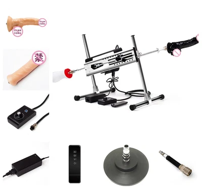 Stroke 3-15cm Automatic Sex Machine Stainless Steel Women Masturbator Sex Toys - Image 1 of 4