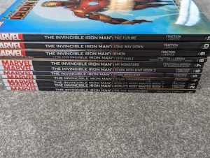 The Invincible Iron Man Vol. 1–11 Complete Set TPB & HC Marvel Matt Fraction - Picture 1 of 18