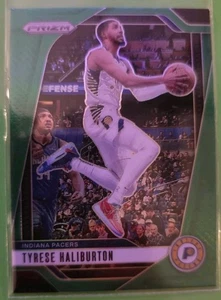 2024-25 Panini Prizm - Tyrese Haliburton #99 Green Prizm - Foto 1 di 1