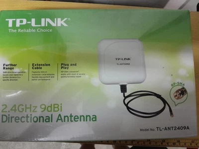 Antenna TP-Link TL-ANT2409A 9dBi Direzionale, nuova ancora sigillata  - Immagine 1 di 2