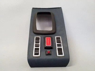 Mercedes 450SEL 1974 palanca de cambios de piso bisel moldura con botones 1076830036 OEM Foto 1 de 4