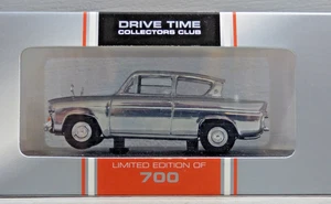 Corgi Vanguards 1:43 Ford Anglia 105E chrome  Collectors club model VA00127 - Picture 1 of 2