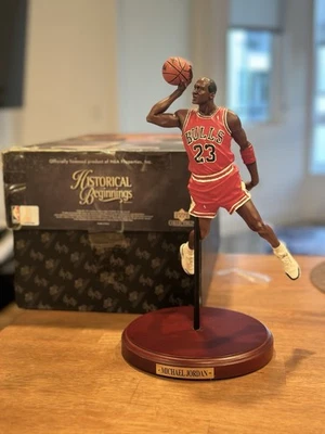 Michael Jordan Upper Deck Historical Beginnings SLAM DUNK CHAMPION Iconic Figure - Image 1 of 4