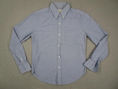 Band of Outsiders Shirt Mens Large Blue Chambray Button Down Made in USA - Image 1 of 4