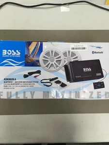 Boss Audio Systems Confezione Amplificatore e Altoparlanti Bluetooth - 2 Altoparlanti 3 - Foto 1 di 3