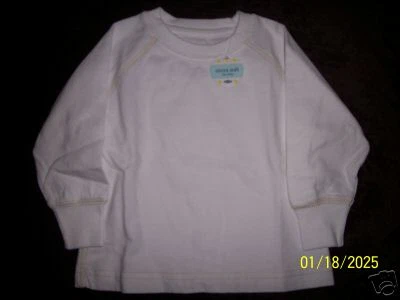 NIP OLD NAVY Long Sleeve Suede Ragland Shirt 6-12 Months NEW - Image 1 of 1