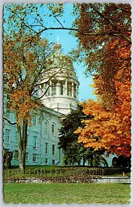 Postcard Maine Augusta ME Capitol Building - Picture 1 of 2