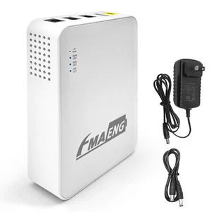 Banco de baterías de iones de litio 8AH salida DC 5V 9V 12V USB 5V 2A ininterrumpido POE UPS - Imagen 1 de 18
