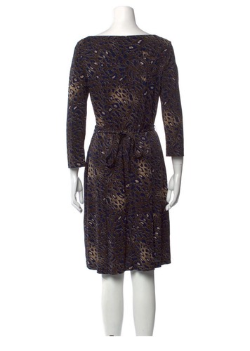 Stampato Tory Burch Abito lungo ginocchio Med