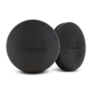 DS18 HYDRO CS-8 8" Silicone Marine Speaker Cover - Special Edition (Pair) BLACK - Picture 1 of 5