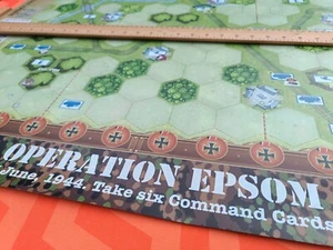 MEMOIR 44 OPERATION EPSOM DELUXE VINYL BREAKTHROUGH MAT PREPRINTED WATERPROOF - Picture 1 of 17