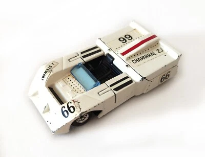 POLITOYS Chaparral 2J Modellino 1/43 n. M 18 Vintage Anni 70 80 Auto 99 POLISTIL - Immagine 1 di 3