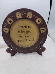 Hearthside Collection "Manchmal im Leben findet man einen ganz besonderen Freund" mit Ständer - Bild 1 von 3