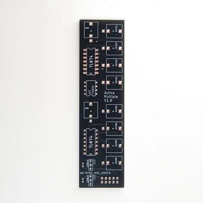 Active Multiple / PCB only / Eurorack / DIY Synth / CV distributor - Image 1 of 4