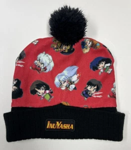Inu Yasha Chibi Figuren Winterstrumpf Strick Quaste Mütze warm Bommel Anime - Bild 1 von 10