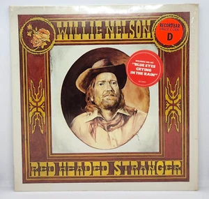 WILLIE NELSON / RED HEADED STRANGER LP (1975) CBS RECORDS #KC 33482 (VG+) SHRINK - Picture 1 of 6