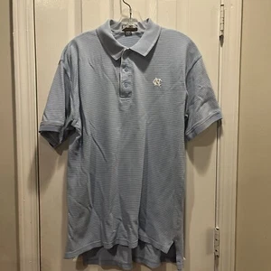 UNC polo shirt M Tarheels Carolina NC Gameday Golf Basketball Tailgating NCAA - Picture 1 of 7