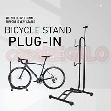 3-in-1 Bicycle Floor Parking Rack Stand For Mountain Road Bike Indoor Holder