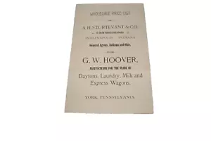 HOOVER WAGON MFG. 1880 - Picture 1 of 3