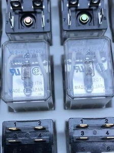 2Pcs HL2-H-AC240V AP5128K Electromagnetic Relay 8Pins - Picture 1 of 1