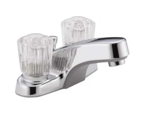 Peerless Lavatory Faucet Low Lead Two Handle 1.5 Gpm 4 " Centers Chrome Finish - Picture 1 of 1