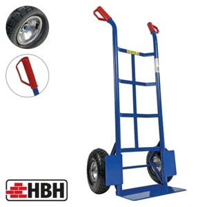 HBH Profi Sackkarre Schwerlast Transportkarre Sackkarren Luftrad 320kg Traglast - Bild 1 von 9