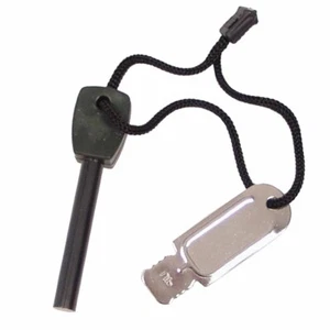 Feuerstarter Zündstein Army-Modell Magnesium-Stab Kordelband Survival Outdoor - Bild 1 von 2