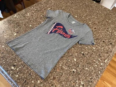 Camisa Liberty University Flames para mujer pequeña gris Foto 1 de 4