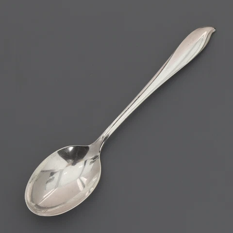 International Sterling Silver Century Torchlight Oval Soup Spoon 6 5/8" Cover