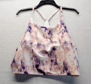 Old Navy Powersoft Tank Top Womens 2XL Tie Dye Light Support Built in Bra - Picture 1 of 6
