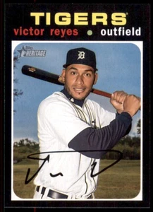 2020 Topps Heritage Baseball Victor Reyes Detroit Tigers #192 - Picture 1 of 2