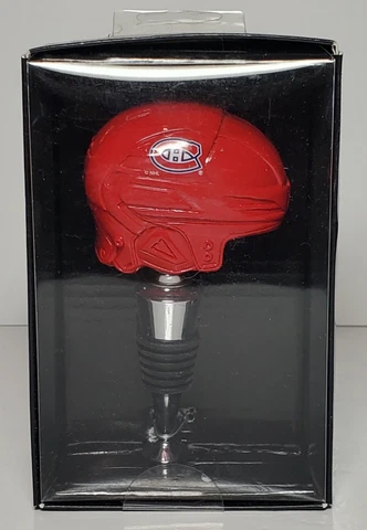 Montreal Canadiens NHL Bottle Stopper Team Helmet New Cover
