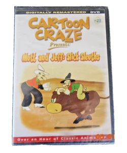 Cartoon Craze Presents Mutt and Jeff: Slick Sleuths NEW DVD! - Picture 1 of 2