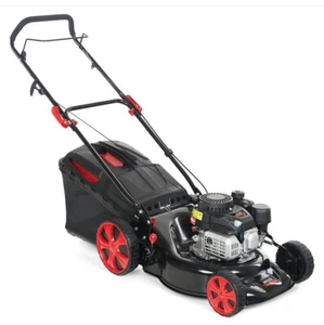 MTD Benzinrasenmäher Smart 46 PO inkl. Mulchkeil, Fangsack Holm klappbar stabil - Bild 1 von 5