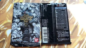 CAPCOM WORLD CARDDASS MASTERS EMPTY BOOSTER - Picture 1 of 1
