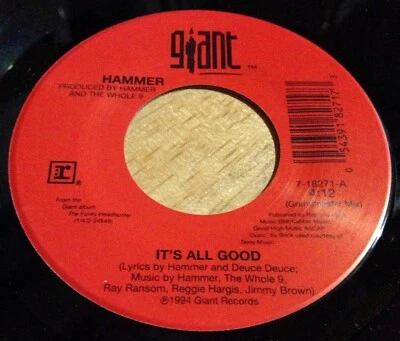 Hammer 45 It's All Good  NM Foto 1 de 2