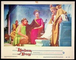 Helen of Troy Original Lobby Card 2 Historical Romance Movie Trojan War - Bild 1 von 2