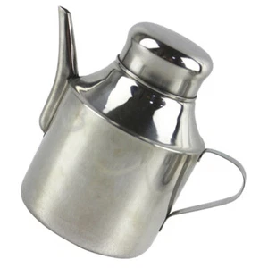 Stainless Steel Oil Pot Vinegar Bottles Multi-function Dispenser - Picture 1 of 12