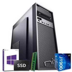PC FISSO COMPUTER DESKTOP QUAD CORE 8-16GB 1TB SSD 240GB CON LICENZA WINDOWS 10 - Foto 1 di 20
