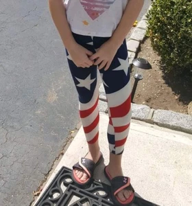 Legging Army Girl's l/xl leggings - Independence - Picture 1 of 2