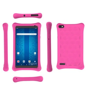 Laser 7 Inch Android 13 Tablet 3GB RAM 32GB Pink Case - Picture 1 of 9