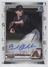 2020 Bowman Draft Chrome Draft Picks Auto Brandon Pfaadt #CDA-BP Auto