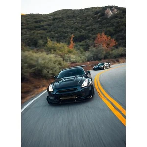 Nissan GTR R35 Widebody Art Print #024 - High Resolution Stunning Automotive Wal - Picture 1 of 15