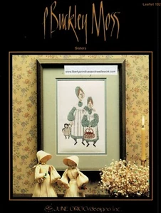 PP BUCKLEY MOSS - SCHWESTERN KREUZSTICHKARTE BROSCHÜRE - #102 - OOP - JUNI GRIGG DESIGNS - Bild 1 von 1