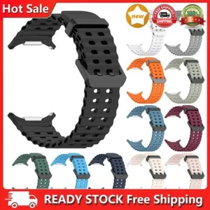 Ocean Sport Silicone Band Watch Strap for Samsung Galaxy Watch 7 Ultra 47mm Band - Zdjęcie 1 z 23
