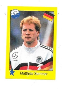 1992 EURO Swedish Sticker #196 Matthias Sammer, Germany - Picture 1 of 2