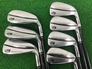PRGR SPEED IRONS 905 Irons #5-9,Pw,Sw(7Clubs)/DATA060/Flex:Regular/ Iron set - Picture 1 of 5